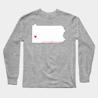 Pittsburgh PA Long Sleeve T-Shirt